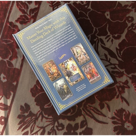 Wizards Tarot Cards ~ 78 Cards by Barbara Moore Illustrated by Meike Janssens - Picture 3 of 11